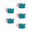 10Pièces Bonnet Tricoté Bébé Durable Couleurs Assorties 5