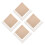 400Pièces Papier Beige Étanche Pour Présentations 10