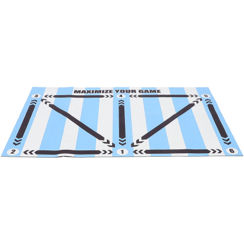 2Pièces Footstep Football Polyester Stabilisé Pour Usage 1