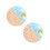 2Pièces Panneaux Bois Bébé Neutre Usage Photo Décoration 8