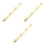 3Pièces Systèmes Métal Polyvalent 4 Anneaux Usage Maison 10