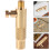 3Pièces Embouts Pneumatiques Or Pour Gonflage Rapide 11