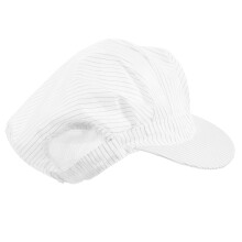 3Pièces Bonnets Industriels Blancs Protecteurs Design Aéré