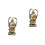 2Pièces Charms En Cuivre Style Chinois Pour Sac 5