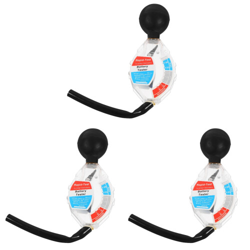 3Pièces Testeur Batterie Auto Multi Couleur Précis Et ABS 2