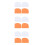 12Pièces Grattoir Orange Pour Cuisine 10