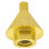 5Pcs Golden Diamond Burr Bits High-Efficiency Chamfering Grinding Tool 3