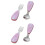 2Ensembles Couverts Bébé Entraînement Métal Design Mignon 6