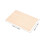 2Pièces De Sculpture Bois Beige, Surface Lisse Pour Décoration 3