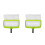 2Pièces Accessoire Nettoyage Filet Résistant Acier 4