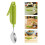 2Pièces Couverts Pour Tremblements Antivibrations Silicone Vert Olive 10