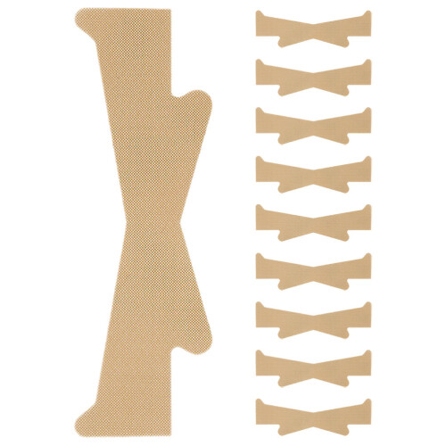 50Pièces Patchs Lifting Invisiables PVC Beige Pour Anti-Âge