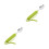 2Pièces Couverts Pour Tremblements Antivibrations Silicone Vert Olive 7