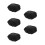 5Pcs Black Polyester Covers Reusable Cycling Protectors 4