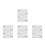 8Paires Imitation Blanches Décoratives Pour Costume Et Blouse 10
