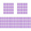 500Pièces Violets Auto-Adhésifs En 4