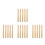 20Pièces Bois Beige Pour Outils De Jardin Polyvalents 8