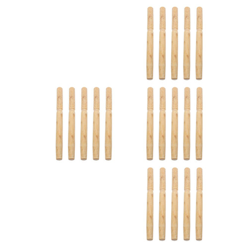 20Pièces Bois Beige Pour Outils De Jardin Polyvalents 2