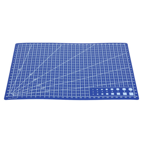 4Pièces Tapis Découpe Double Face Avec Grille Précise Pour DIY Couture