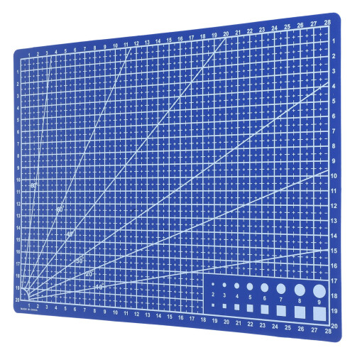 4Pièces Tapis Découpe Double Face Avec Grille Précise Pour DIY Couture 1
