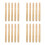 20Pièces Bois Beige Pour Outils De Jardin Polyvalents 5