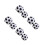 8Pcs Foldable Plush Bean Bag Chair Toy Organizer Multiuse Kids Storage 7