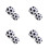 8Pcs Foldable Plush Bean Bag Chair Toy Organizer Multiuse Kids Storage 5