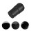 3Pcs Compact Black Car Ashtray with Lid Pbt+abs Durable 8