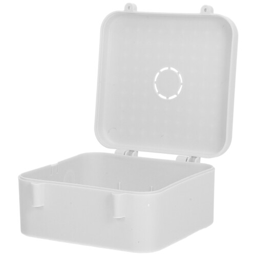 4Pcs Outdoor Weatherproof Electrical Box White Plastic Cable Organizer 1