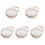 5Pcs Travel Pacifier Holder Case Multi Durable PP Compact Storage Box 4