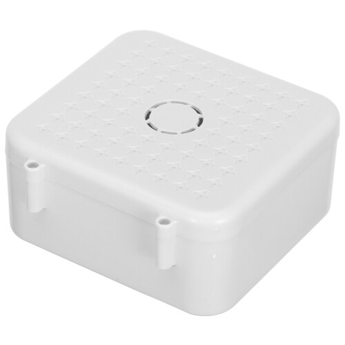 4Pcs Outdoor Weatherproof Electrical Box White Plastic Cable Organizer 2