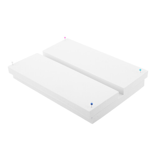 5Pcs High Density Eva Insect Specimen Display Board White DIY Home Use 2