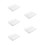 5Pcs High Density Eva Insect Specimen Display Board White DIY Home Use 5