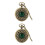 2Pcs Classic Pocket Watch with Quartz Mechanism 8