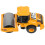 4Pcs Engineering Truck Toy Plastic for Kids 3