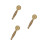 3Pcs Retro Brass Handheld Shower Head Antique Bathroom Decor 8