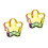 2Pcs Stylish Glass Nail Dish Cups Easy Carry Multi-Purpose Manicure 6