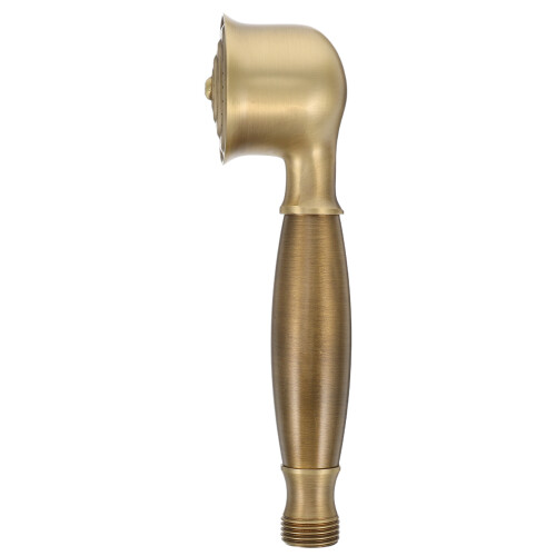 3Pcs Retro Brass Handheld Shower Head Antique Bathroom Decor 1