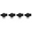 4Pcs Stainless Steel Threaded Inline Strainer Floor Scrubber Filter 6