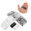 20Pcs Durable Plastic Buckles for Swim Goggles Secure Strap Fasteners 11