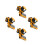 4Pcs Engineering Truck Toy Plastic for Kids 4