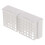3Pcs Durable White Plastic Miniature Apartment Building Models 2