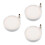 3Pcs White ABS Air Stone Disc Bubble Diffuser for Home Aquarium Use 9