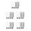 20Pcs Durable Plastic Buckles for Swim Goggles Secure Strap Fasteners 5