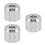 3Pcs Silver Safety Razor Holder Stand Universal Fit for Home Use 9