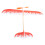 4Pcs Durable Red Assembly Glider Toy Kits for Kids Play 3