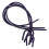 15Pcs Y Shaped PVC Stethoscope Tubing Replacement Dark Blue Accessory 3