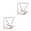 2Pcs Portable Iron Triangle Percussion Instrument with Wooden Striker 9