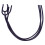 15Pcs Y Shaped PVC Stethoscope Tubing Replacement Dark Blue Accessory 1