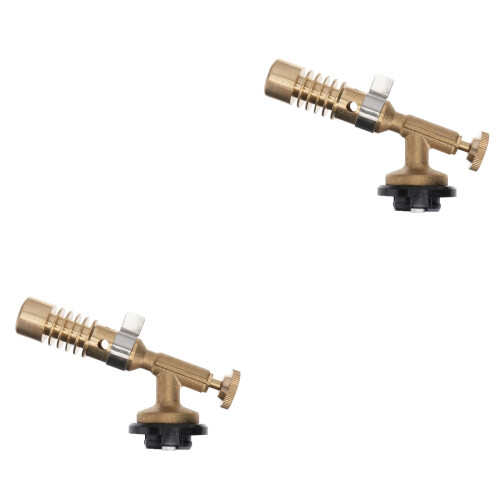 2St Compacte Gouden Butaantorch Voor Bbq Camping En Lassen 2